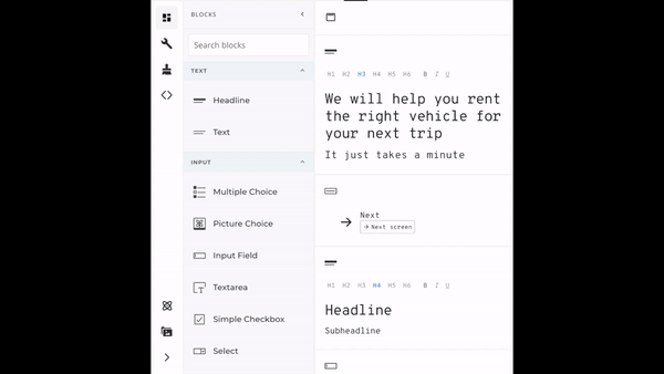 Add custom form tracking script to Heyflow