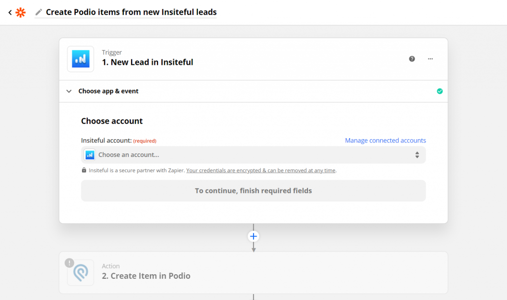 Sync partial leads from abandoned forms to Salesforce with Insiteful + Zapier
