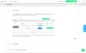Insiteful – Quickstart and Install Page