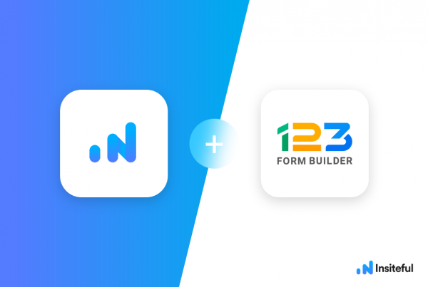 Insiteful + 123 Form Builder: Partial entry & form abandonment tracking, saved progress, auto follow-up & more