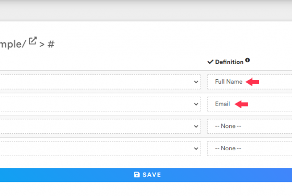 Insiteful - Custom Form Field Mapping - Analytics, Partial Form Tracking & Lead Capture