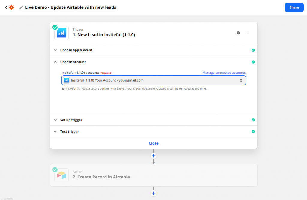 Sync partial form entries & abandoned form leads to Airtable: recover missed opportunities with Insiteful.co