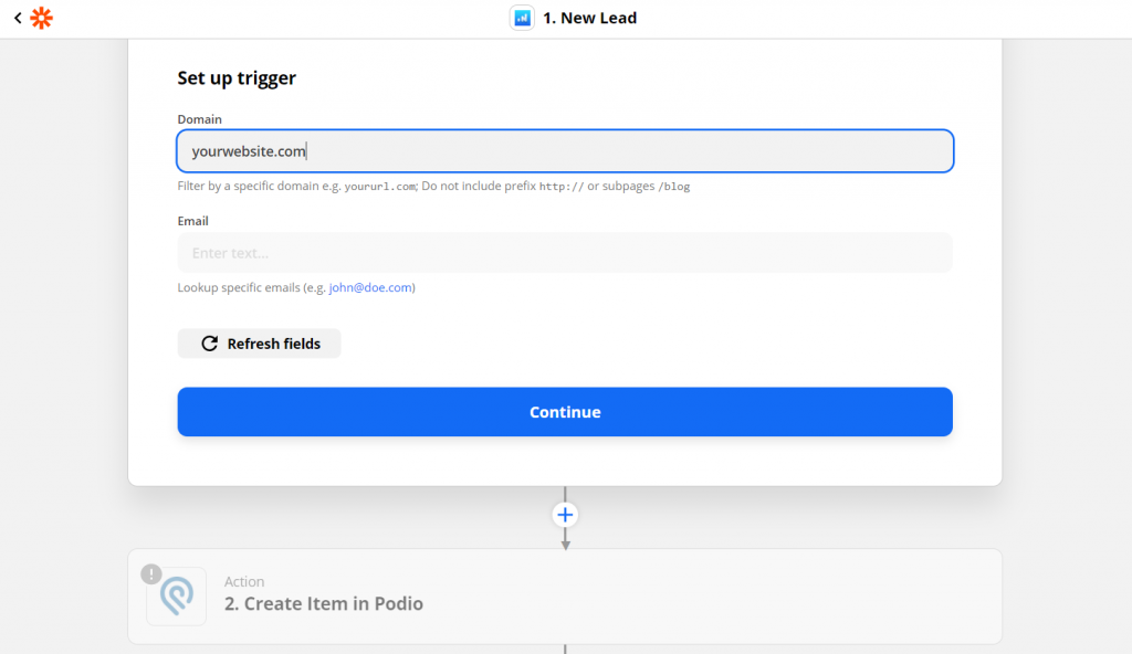 Sync partial leads from abandoned forms to Salesforce with Insiteful + Zapier